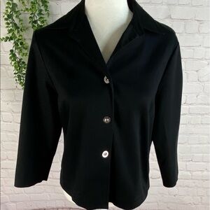 Lauren by Ralph Lauren Black Blazer S